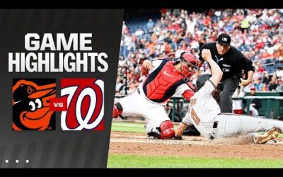 Orioles vs. Nationals Game Highlights (5/8/24) | MLB Highlights