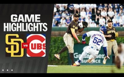 Padres vs. Cubs Game Highlights (5/7/24) | MLB Highlights