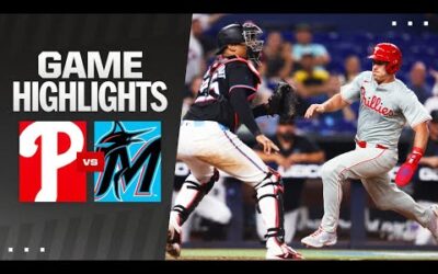 Phillies vs. Marlins Game Highlights (5/10/24) | MLB Highlights