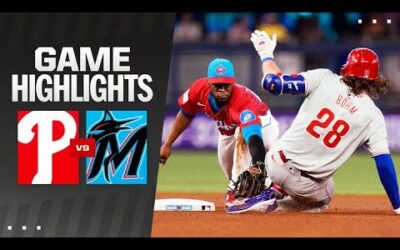 Phillies vs. Marlins Game Highlights (5/11/24) | MLB Highlights