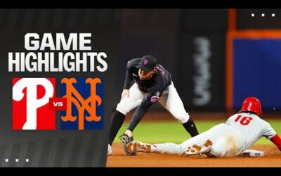 Phillies vs. Mets Game Highlights (5/13/24) | MLB Highlights