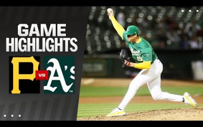 Pirates vs. A’s Game Highlights (4/30/24) | MLB Highlights