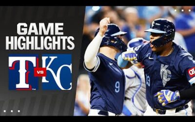 Rangers vs. Royals Game Highlights (5/3/24) | MLB Highlights