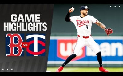 Red Sox vs. Twins Game Highlights (5/4/24) | MLB Highlights