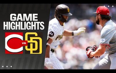 Reds vs. Padres Game Highlights (5/1/24) | MLB Highlights