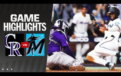 Rockies vs. Marlins Game Highlights (4/30/24) | MLB Highlights