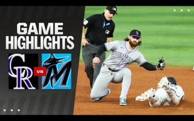 Rockies vs. Marlins Game Highlights (5/2/24) | MLB Highlights