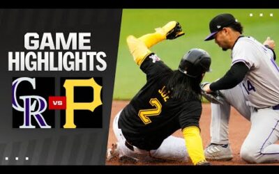 Rockies vs. Pirates Game Highlights (5/4/24) | MLB Highlights