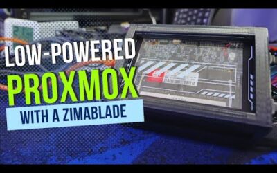 Setting Up A Low-Powered Proxmox Server on a ZimaBlade