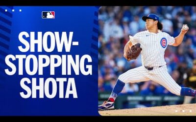 Shota Imanaga dazzles vs. San Diego! | 今永昇太 ハイライト