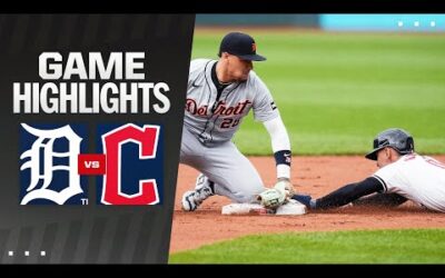 Tigers vs. Guardians Game Highlights (5/7/24) | MLB Highlights