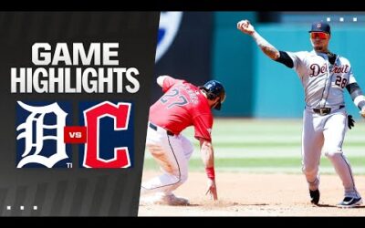 Tigers vs. Guardians Game Highlights (5/8/24) | MLB Highlights