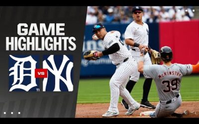 Tigers vs. Yankees Game Highlights (5/4/24) | MLB Highlights