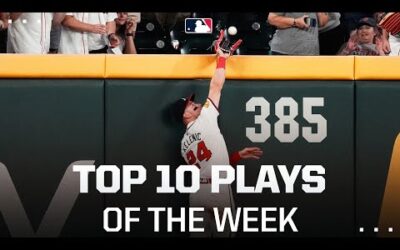 Top 10 Plays of the Week! (CRAZY diving catches, HUGE home run robberies, and more!)