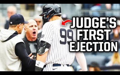 Umpire ejects Aaron Judge for the first time ever, a breakdown