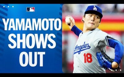 Yoshinobu Yamamoto delivers 6 SHUTOUT innings for the Dodgers!