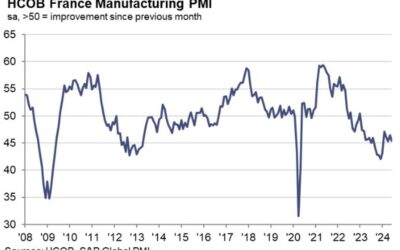 France June final manufacturing PMI 45.4 vs. 45.3 prelim
