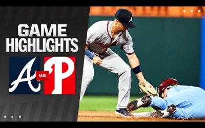 Braves vs. Phillies Game Highlights (8/29/24) | MLB Highlights