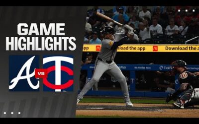 Braves vs. Twins Game Highlights (8/26/24) | MLB Highlights