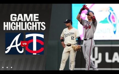 Braves vs. Twins Game Highlights (8/28/24) | MLB Highlights