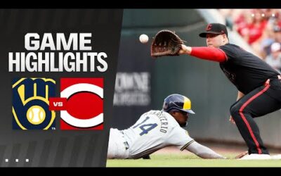 Brewers vs. Reds Game 2 Highlights (8/30/24) | MLB Highlights