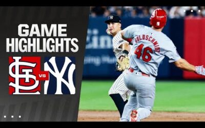 Cardinals vs. Yankees Game Highlights (8/30/24) | MLB Highlights