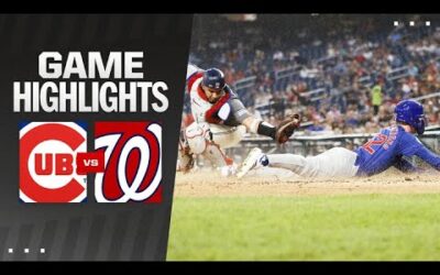 Cubs vs. Nationals Game Highlights (8/30/24) | MLB Highlights