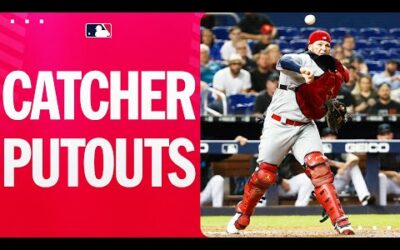 EPIC CATCHER PUTOUTS in MLB history!