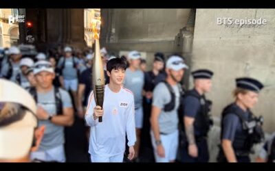 [EPISODE] 진 (Jin) @ Paris 2024 as the Torchbearer – BTS (방탄소년단)