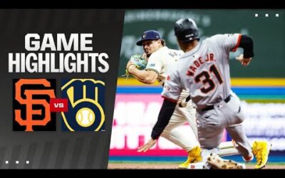 Giants vs. Brewers Game Highlights (8/28/24) | MLB Highlights