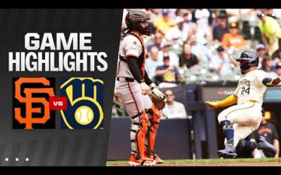 Giants vs. Brewers Game Highlights (8/29/24) | MLB Highlights