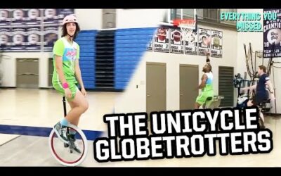 Greatest basketball team on unicycles | Things You Missed