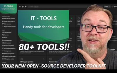 IT-Tools: Your New Open-Source Developer Toolkit With Over 80 Apps!