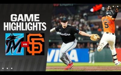 Marlins vs. Giants Game Highlights (8/30/24) | MLB Highlights