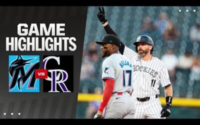 Marlins vs. Rockies Game Highlights (8/27/24) | MLB Highlights