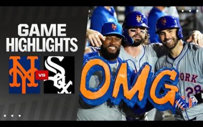 Mets vs. White Sox Game Highlights (8/30/24) | MLB Highlights