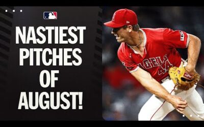 Nastiest pitches of August! (Feat. Clayton Kershaw, Ben Joyce, Joe Musgrove and more!)