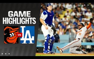 Orioles vs. Dodgers Game Highlights (8/28/24) | MLB Highlights