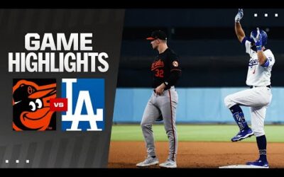 Orioles vs. Dodgers Game Highlights (8/29/24) | MLB Highlights