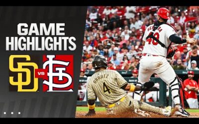 Padres vs. Cardinals Game Highlights (8/26/24) | MLB Highlights