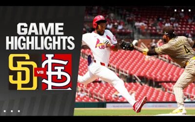 Padres vs. Cardinals Game Highlights (8/29/24) | MLB Highlights