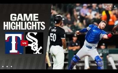 Rangers vs. White Sox Game 2 Highlights (8/28/24) | MLB Highlights