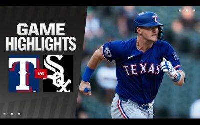 Rangers vs. White Sox Game Highlights (8/28/24) | MLB Highlights