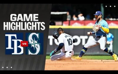 Rays vs. Mariners Game Highlights (8/28/24) | MLB Highlights