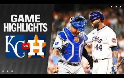 Royals vs. Astros Game Highlights (8/29/24) | MLB Highlights