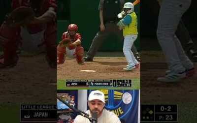 They’re set up very far apart, a breakdown #baseball #sports #littleleague #worldseries #hitting