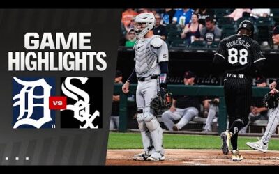 Tigers vs. White Sox Game Highlights (8/26/24) | MLB Highlights