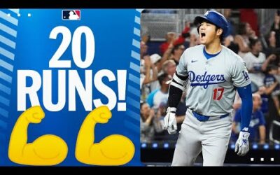 20 runs!! Dodgers punch their ticket to Postseason with EPIC performance! (Shohei 3 HR and 10 RBI!)