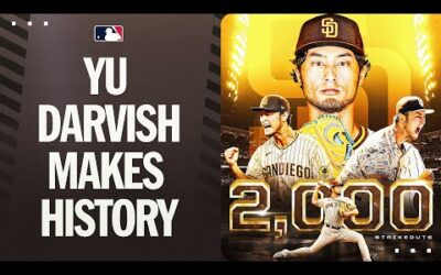 2,000 CAREER MLB STRIKEOUTS FOR YU DARVISH! 👏 | ダルビッシュ有ハイライト