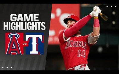 Angels vs. Rangers Game Highlights (9/6/24) | MLB Highlights